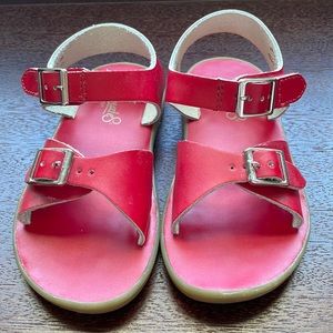 FootMates Ariel Girls Toddler 9 Red Sandals